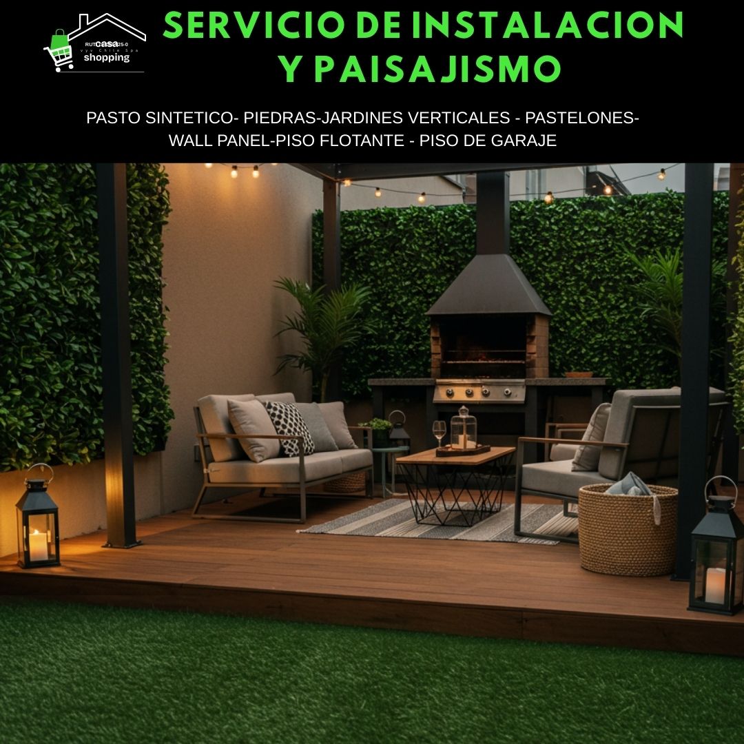 SERVICIO DE INSTALACION DE PASTO SINTETICO