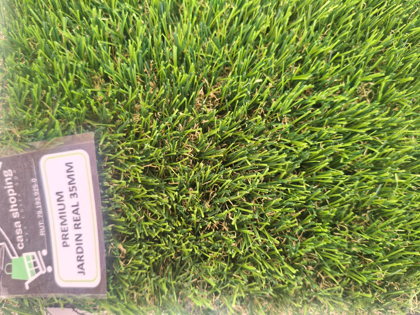 Pasto Sintético Realista Premium Jardin Real 35mm