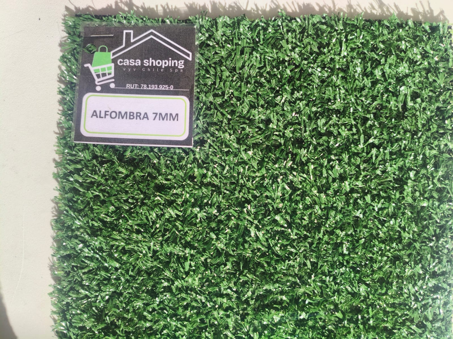 Pasto Sintético Tipo Alfombra 7mm